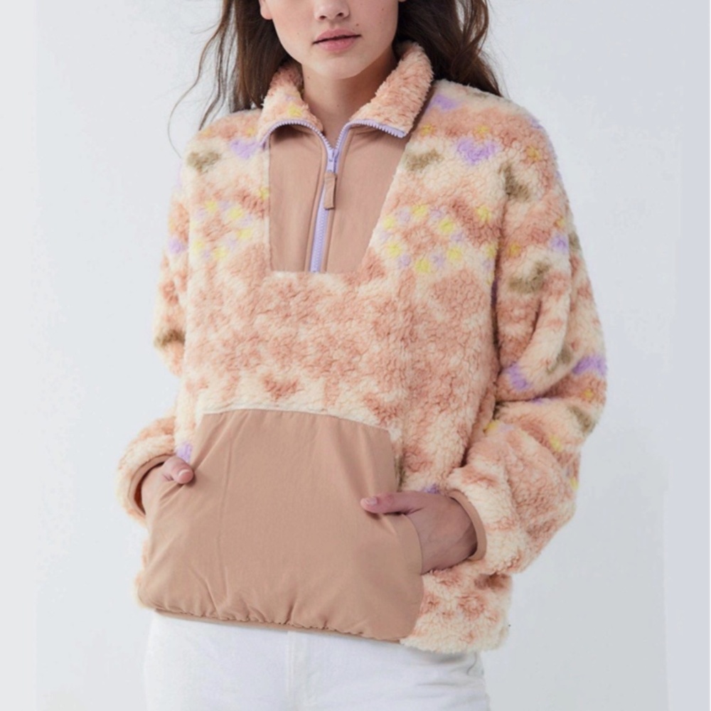 Super soft Sherpa pullover